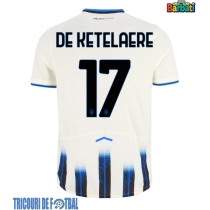 Echipament fotbal Atalanta Charles De Ketelaere #17 Tricou Deplasare 2025-26 maneca scurta