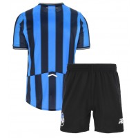 Echipament fotbal Atalanta Tricou Acasa 2025-26 pentru copii maneca scurta (+ Pantaloni scurti)