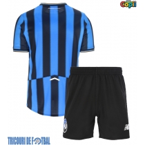 Echipament fotbal Atalanta Tricou Acasa 2025-26 pentru copii maneca scurta (+ Pantaloni scurti)