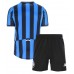 Echipament fotbal Atalanta Tricou Acasa 2025-26 pentru copii maneca scurta (+ Pantaloni scurti)