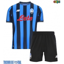 Echipament fotbal Atalanta Tricou Acasa 2025-26 pentru copii maneca scurta (+ Pantaloni scurti)