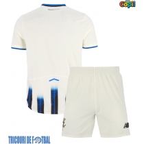 Echipament fotbal Atalanta Tricou Deplasare 2025-26 pentru copii maneca scurta (+ Pantaloni scurti)
