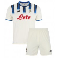 Echipament fotbal Atalanta Tricou Deplasare 2025-26 pentru copii maneca scurta (+ Pantaloni scurti)