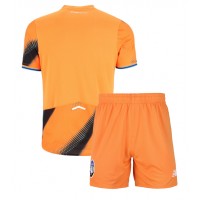 Echipament fotbal Atalanta Tricou Treilea 2025-26 pentru copii maneca scurta (+ Pantaloni scurti)