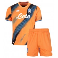 Echipament fotbal Atalanta Tricou Treilea 2025-26 pentru copii maneca scurta (+ Pantaloni scurti)