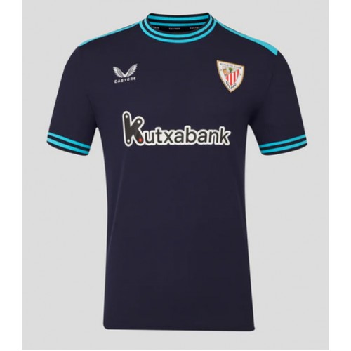 Echipament fotbal Athletic Bilbao Dani Vivian #3 Tricou Deplasare 2025-26 maneca scurta Echipament fotbal Athletic Bilbao Dani Vivian #3 Tricou Deplasare 2025-26 maneca scurta