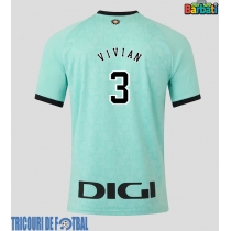 Echipament fotbal Athletic Bilbao Dani Vivian #3 Tricou Treilea 2025-26 maneca scurta