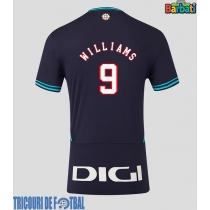 Echipament fotbal Athletic Bilbao Inaki Williams #9 Tricou Deplasare 2025-26 maneca scurta