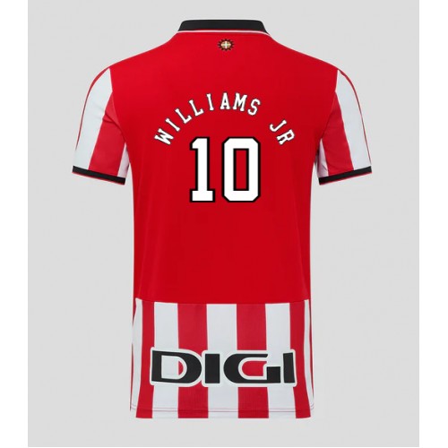 Echipament fotbal Athletic Bilbao Nico Williams #10 Tricou Acasa 2025-26 maneca scurta Echipament fotbal Athletic Bilbao Nico Williams #10 Tricou Acasa 2025-26 maneca scurta