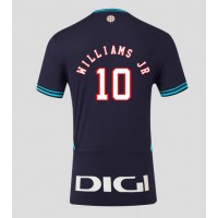 Echipament fotbal Athletic Bilbao Nico Williams #10 Tricou Deplasare 2025-26 maneca scurta