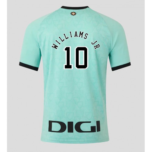 Echipament fotbal Athletic Bilbao Nico Williams #10 Tricou Treilea 2025-26 maneca scurta Echipament fotbal Athletic Bilbao Nico Williams #10 Tricou Treilea 2025-26 maneca scurta