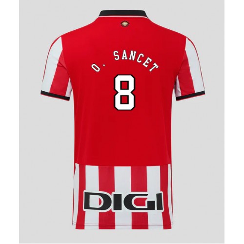 Echipament fotbal Athletic Bilbao Oihan Sancet #8 Tricou Acasa 2025-26 maneca scurta Echipament fotbal Athletic Bilbao Oihan Sancet #8 Tricou Acasa 2025-26 maneca scurta