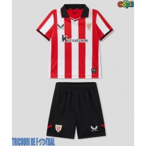 Echipament fotbal Athletic Bilbao Tricou Acasa 2025-26 pentru copii maneca scurta (+ Pantaloni scurti)