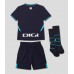 Echipament fotbal Athletic Bilbao Tricou Deplasare 2025-26 pentru copii maneca scurta (+ Pantaloni scurti)