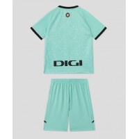 Echipament fotbal Athletic Bilbao Tricou Treilea 2025-26 pentru copii maneca scurta (+ Pantaloni scurti)