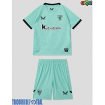 Echipament fotbal Athletic Bilbao Tricou Treilea 2025-26 pentru copii maneca scurta (+ Pantaloni scurti)