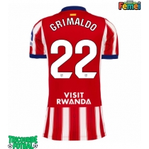 Echipament fotbal Atletico Madrid Alejandro Grimaldo #22 Tricou Acasa 2026-27 pentru femei maneca scurta