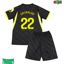 Echipament fotbal Atletico Madrid Alejandro Grimaldo #22 Tricou Deplasare 2026-27 pentru copii maneca scurta (+ Pantaloni scurti)
