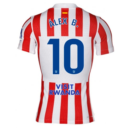 Echipament fotbal Atletico Madrid Alex Baena #10 Tricou Acasa 2025-26 maneca scurta Echipament fotbal Atletico Madrid Alex Baena #10 Tricou Acasa 2025-26 maneca scurta