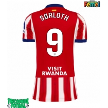 Echipament fotbal Atletico Madrid Alexander Sorloth #9 Tricou Acasa 2026-27 pentru femei maneca scurta