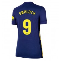 Echipament fotbal Atletico Madrid Alexander Sorloth #9 Tricou Deplasare 2025-26 pentru femei maneca scurta