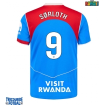 Echipament fotbal Atletico Madrid Alexander Sorloth #9 Tricou Treilea 2025-26 maneca scurta