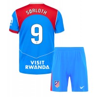 Echipament fotbal Atletico Madrid Alexander Sorloth #9 Tricou Treilea 2025-26 pentru copii maneca scurta (+ Pantaloni scurti)