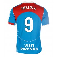 Echipament fotbal Atletico Madrid Alexander Sorloth #9 Tricou Treilea 2025-26 pentru femei maneca scurta