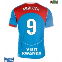 Echipament fotbal Atletico Madrid Alexander Sorloth #9 Tricou Treilea 2025-26 pentru femei maneca scurta