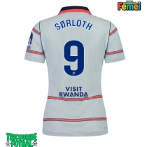 Echipament fotbal Atletico Madrid Alexander Sorloth #9 Tricou Treilea 2026-27 pentru femei maneca scurta