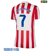 Echipament fotbal Atletico Madrid Antoine Griezmann #7 Tricou Acasa 2025-26 pentru femei maneca scurta