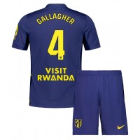 Echipament fotbal Atletico Madrid Conor Gallagher #4 Tricou Deplasare 2025-26 pentru copii maneca scurta (+ Pantaloni scurti)