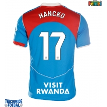 Echipament fotbal Atletico Madrid David Hancko #17 Tricou Treilea 2025-26 pentru femei maneca scurta