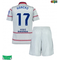 Echipament fotbal Atletico Madrid David Hancko #17 Tricou Treilea 2026-27 pentru copii maneca scurta (+ Pantaloni scurti)