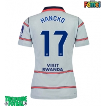 Echipament fotbal Atletico Madrid David Hancko #17 Tricou Treilea 2026-27 pentru femei maneca scurta