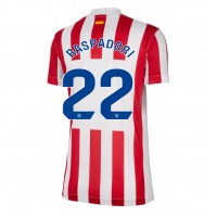 Echipament fotbal Atletico Madrid Giacomo Raspadori #22 Tricou Acasa 2025-26 pentru femei maneca scurta