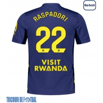 Echipament fotbal Atletico Madrid Giacomo Raspadori #22 Tricou Deplasare 2025-26 maneca scurta