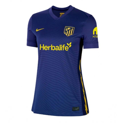 Echipament fotbal Atletico Madrid Giacomo Raspadori #22 Tricou Deplasare 2025-26 pentru femei maneca scurta Echipament fotbal Atletico Madrid Giacomo Raspadori #22 Tricou Deplasare 2025-26 pentru femei maneca scurta