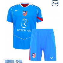 Echipament fotbal Atletico Madrid Giacomo Raspadori #22 Tricou Treilea 2025-26 pentru copii maneca scurta (+ Pantaloni scurti)
