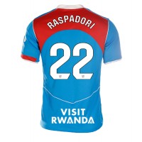 Echipament fotbal Atletico Madrid Giacomo Raspadori #22 Tricou Treilea 2025-26 pentru femei maneca scurta