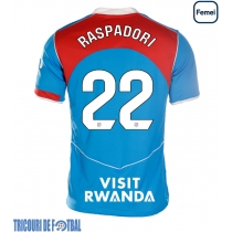 Echipament fotbal Atletico Madrid Giacomo Raspadori #22 Tricou Treilea 2025-26 pentru femei maneca scurta