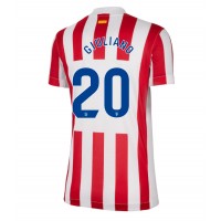 Echipament fotbal Atletico Madrid Giuliano Simeone #20 Tricou Acasa 2025-26 pentru femei maneca scurta