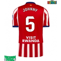 Echipament fotbal Atletico Madrid Johnny Cardoso #5 Tricou Acasa 2026-27 maneca scurta