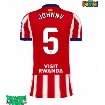 Echipament fotbal Atletico Madrid Johnny Cardoso #5 Tricou Acasa 2026-27 pentru femei maneca scurta