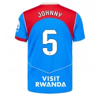 Echipament fotbal Atletico Madrid Johnny Cardoso #5 Tricou Treilea 2025-26 maneca scurta
