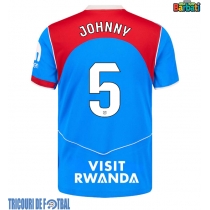 Echipament fotbal Atletico Madrid Johnny Cardoso #5 Tricou Treilea 2025-26 maneca scurta