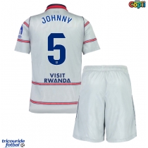 Echipament fotbal Atletico Madrid Johnny Cardoso #5 Tricou Treilea 2026-27 pentru copii maneca scurta (+ Pantaloni scurti)