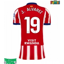 Echipament fotbal Atletico Madrid Julian Alvarez #19 Tricou Acasa 2026-27 pentru femei maneca scurta