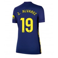 Echipament fotbal Atletico Madrid Julian Alvarez #19 Tricou Deplasare 2025-26 pentru femei maneca scurta
