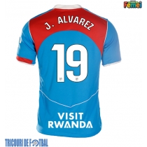 Echipament fotbal Atletico Madrid Julian Alvarez #19 Tricou Treilea 2025-26 pentru femei maneca scurta